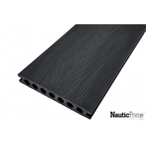 Террасная доска NauticPrime Co-Extrusion (шовная) 148*22*4000мм, антрацит