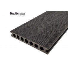 Террасная доска NauticPrime Resine (шовная) 148*22*4000мм, Антрацит