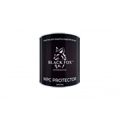 Масло Black Fox WPC Protector для террасной доски ДПК 2,5л (коричневое)