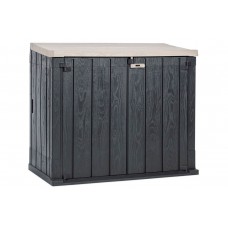 Ящик пластиковый TOOMAX STORA WAY PLUS XL 1270л, антрацит/светло-серый