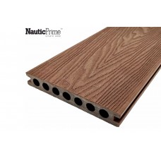 Террасная доска NauticPrime Resine (шовная) 148*22*4000мм, Коричневый