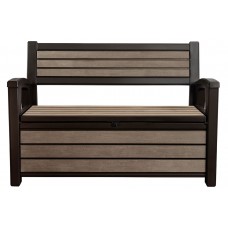 Сундук-скамья HUDSON STORAGE BENCH, коричневый