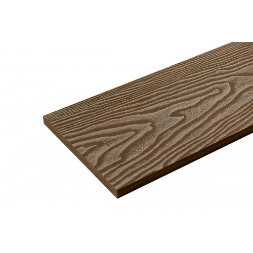 Подступенок NauticPrime Esthetic Wood 150*12*4000мм, коричневый