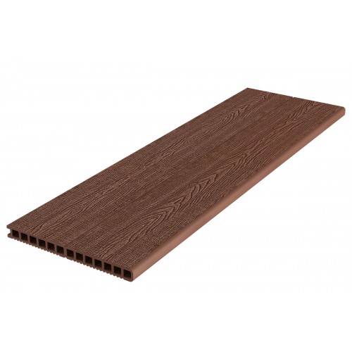 Ступень ДПК Deckron Woodlike 317*28*4000мм, коричневый